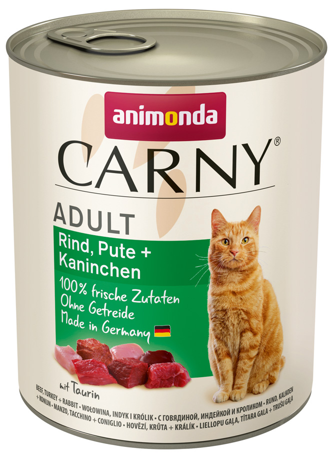 Adult Rind, Pute + Kaninchen