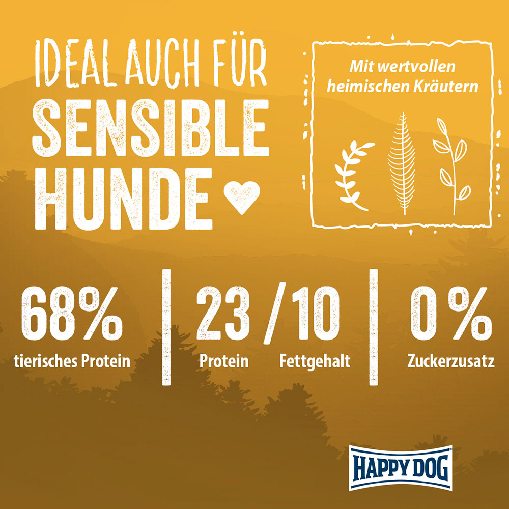 Happy Dog - NaturCroq Geflügel pur & Reis - 1 x 1kg - 6