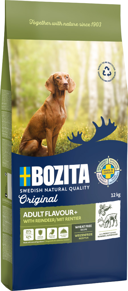Bozita - Original Adult Flavour Plus - 1 x 12kg - 6