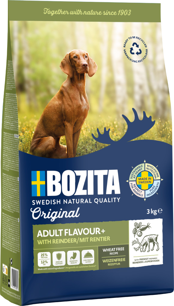 Bozita - Original Adult Flavour Plus - 1 x 3kg - 5