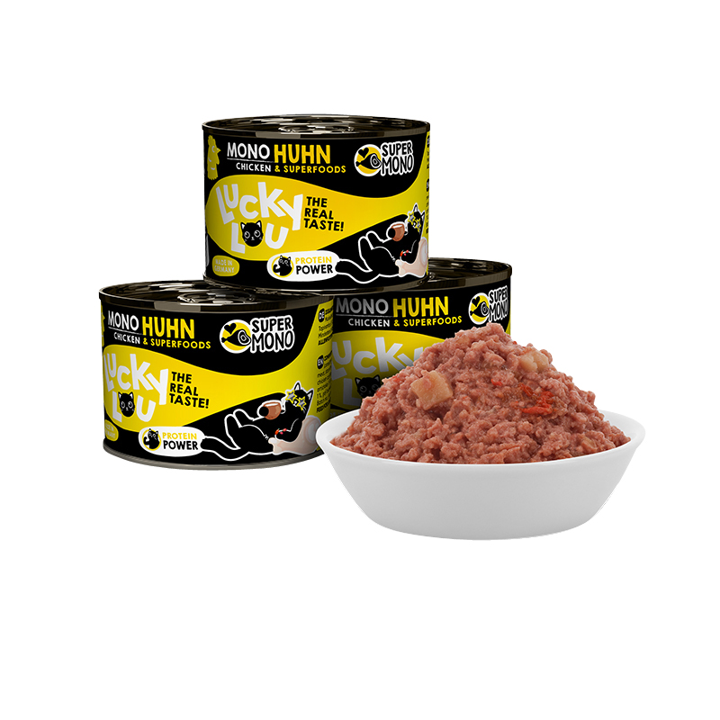Lucky Lou - SuperMono mit Huhn - 6 x 200g - 3