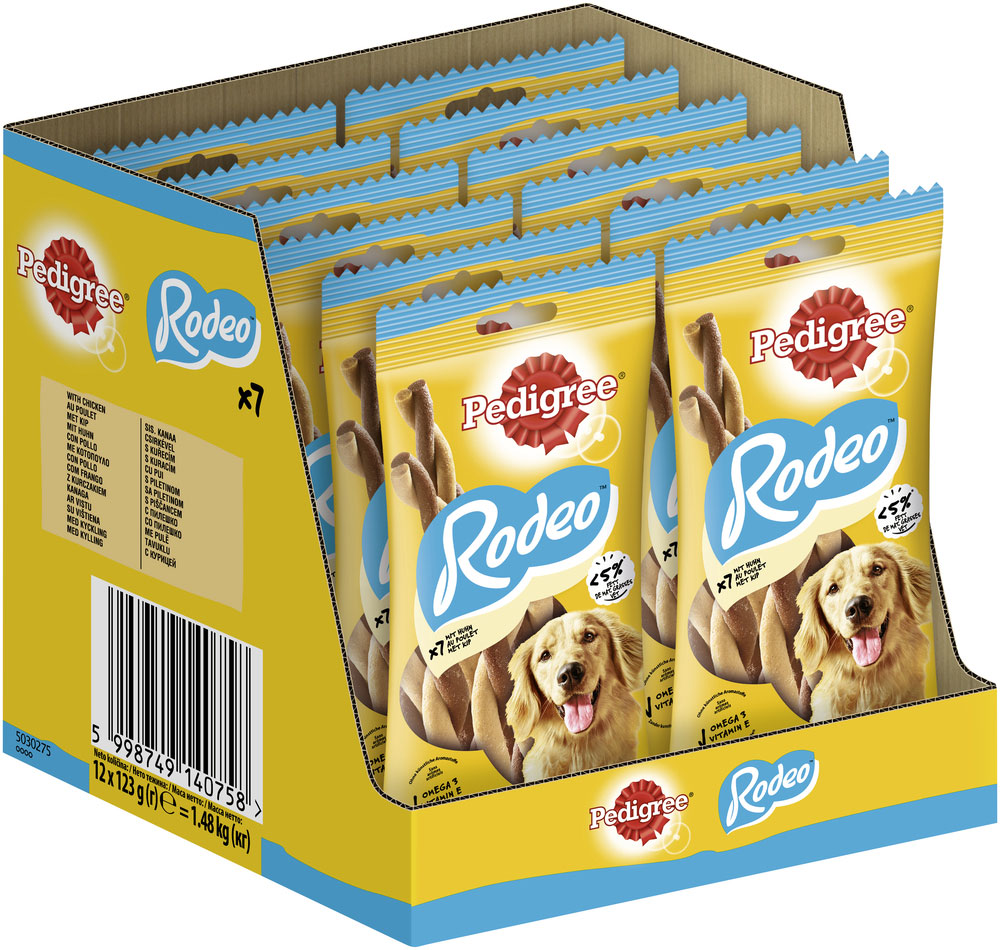 Pedigree - Rodeo Huhn 7St - 1 x 7 Stück - 2