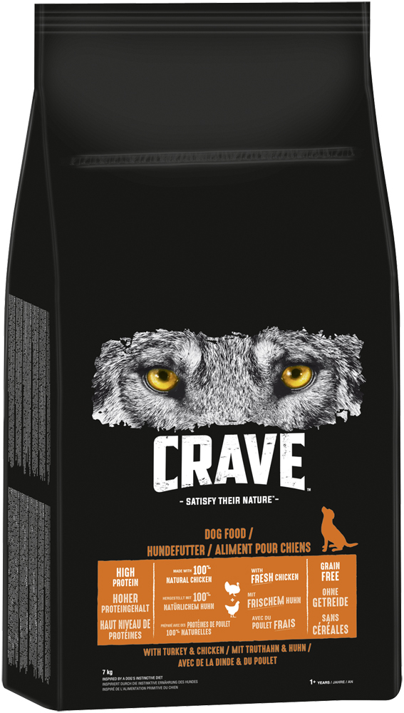 Crave - Truthahn & Huhn - 1 x 7kg - 2