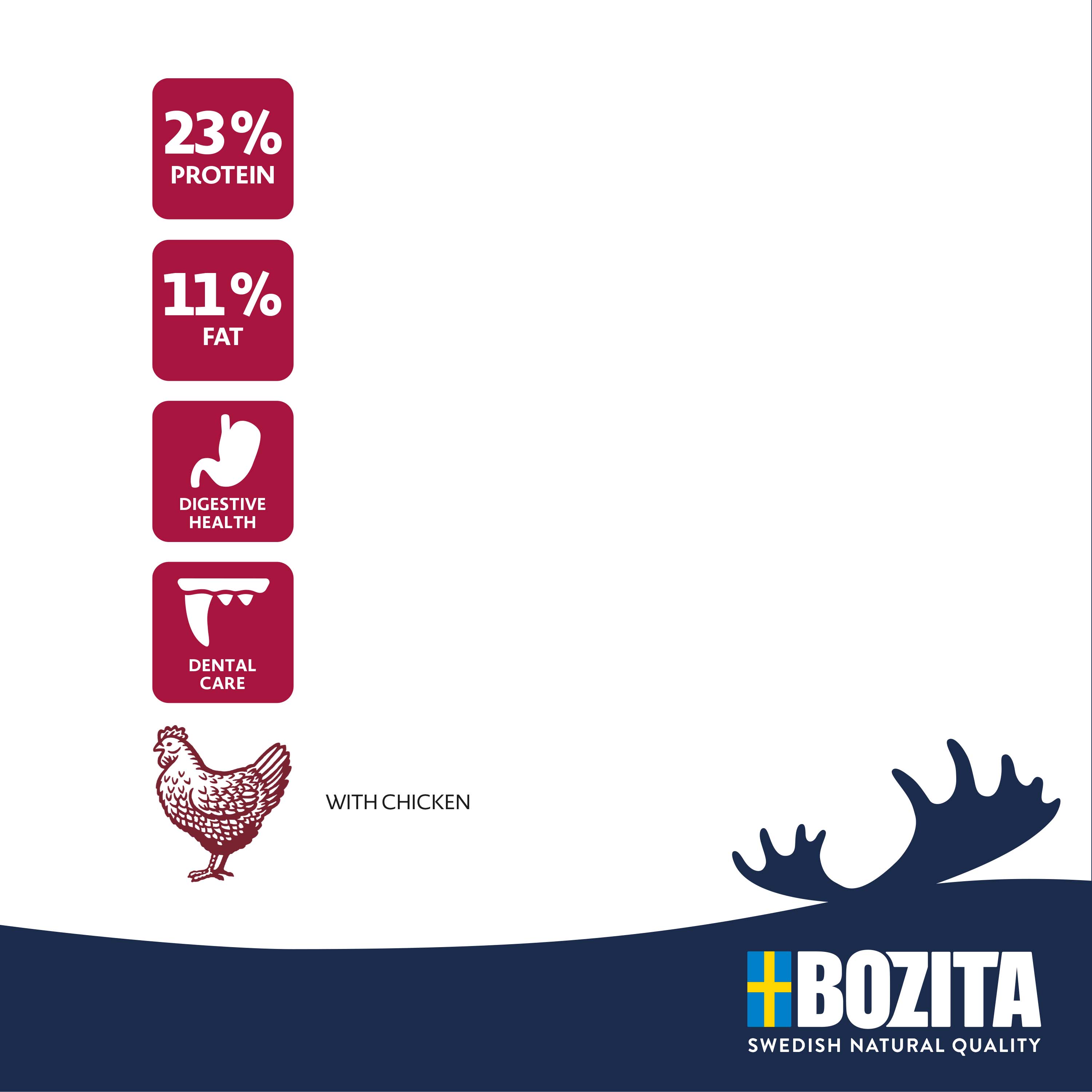 Bozita - Original Adult Classic - 1 x 3kg - 3