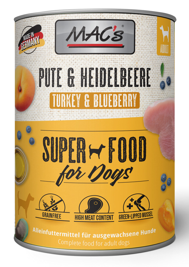 DOG Pute & Heidelbeere