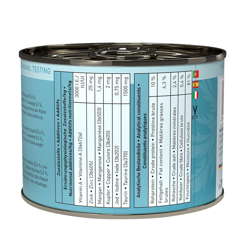 Catz Finefood - No. 13 Hering & Krabben - 6 x 200g - 2