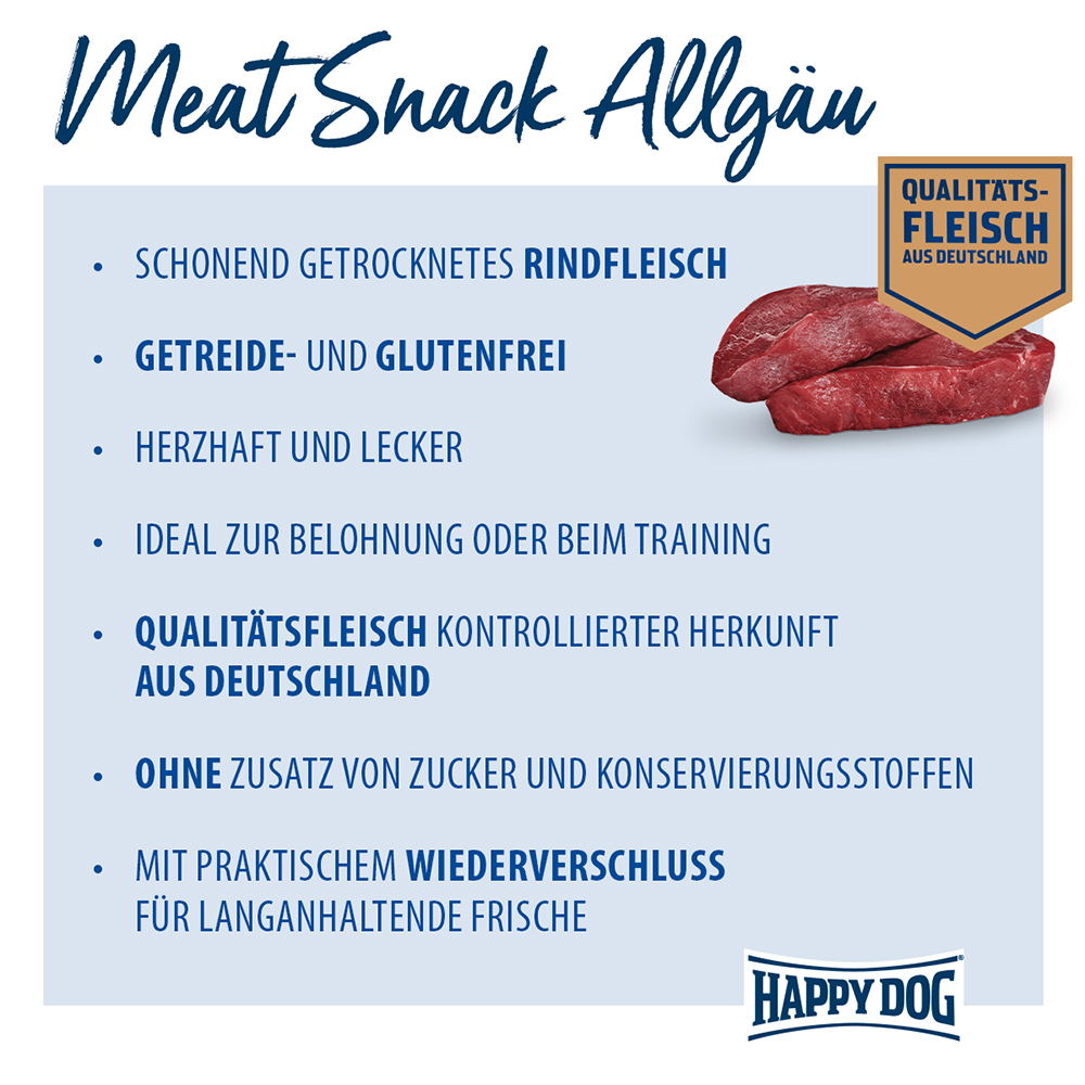 Happy Dog - Meat Snack Allgäu - 1 x 75g - 2