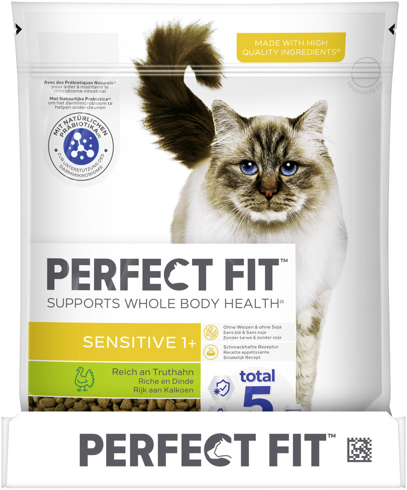 Perfect Fit - Sensitive 1+ Reich an Truthahn - 1 x 750g - 4