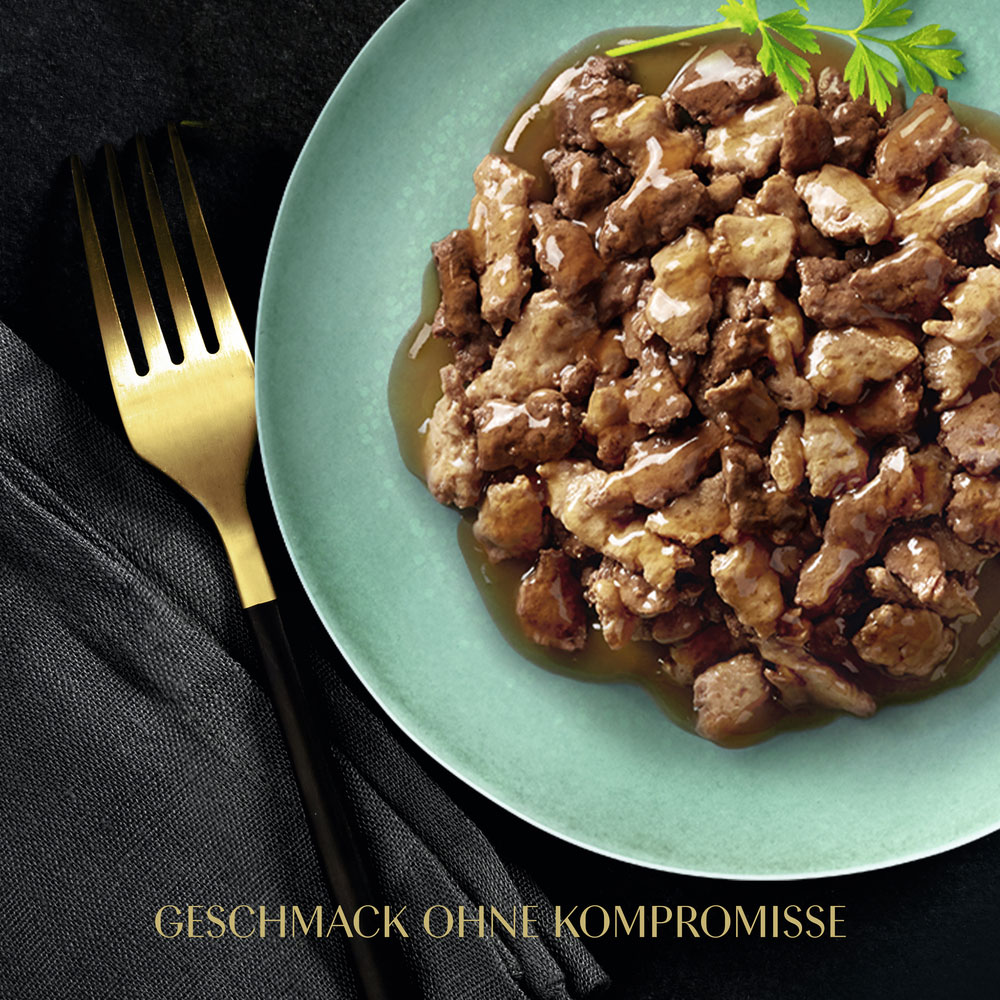 Sheba - Selection in Sauce mit Rind und Truthahn - 22 x 85g - 5