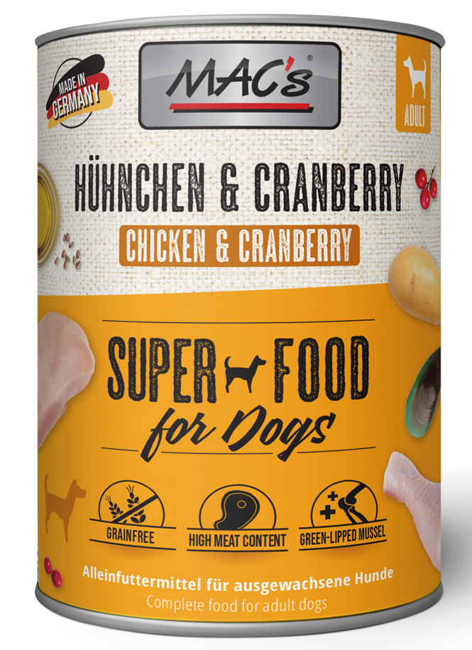 DOG Huhn & Cranberry