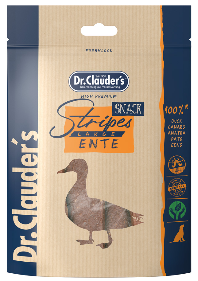 Dr. Clauder - Entenfleisch Stripes Large