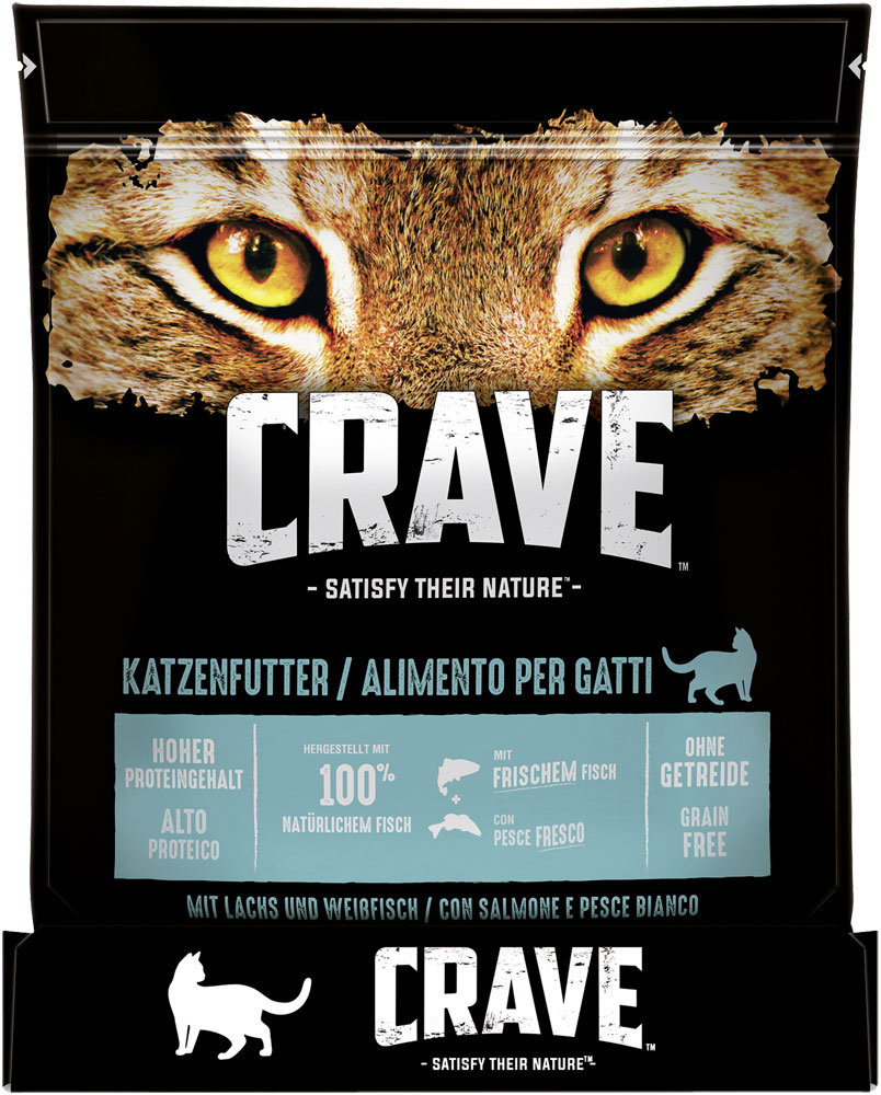 Crave - Adult mit Lachs & Weissfisch - 1 x 750g - 4