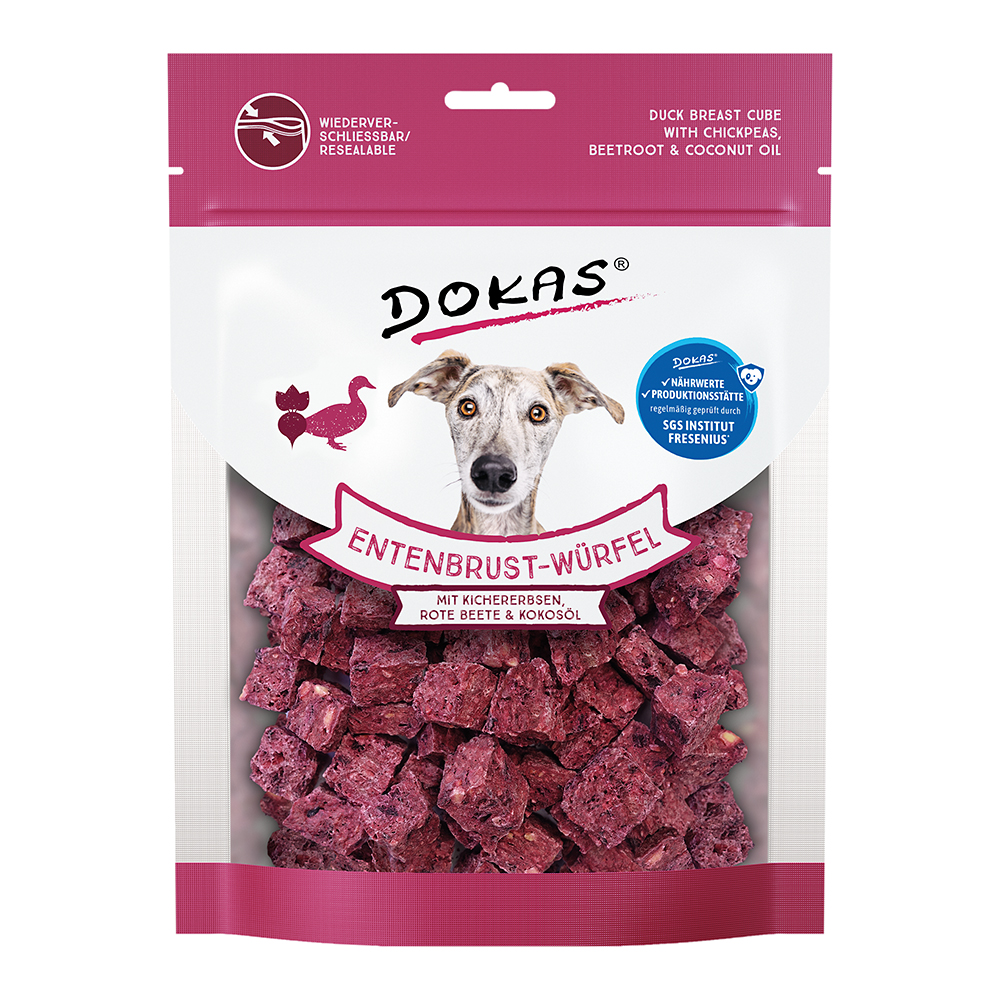 Dokas - Entenbrust-Würfel Kichererbsen rote Beete