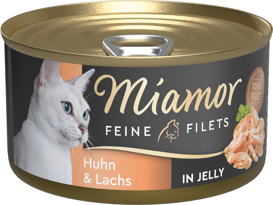 Miamor Feine Filets Huhn & Lachs in Jelly