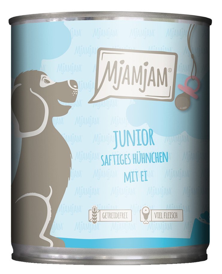 Junior saftiges Hühnchen mit Ei