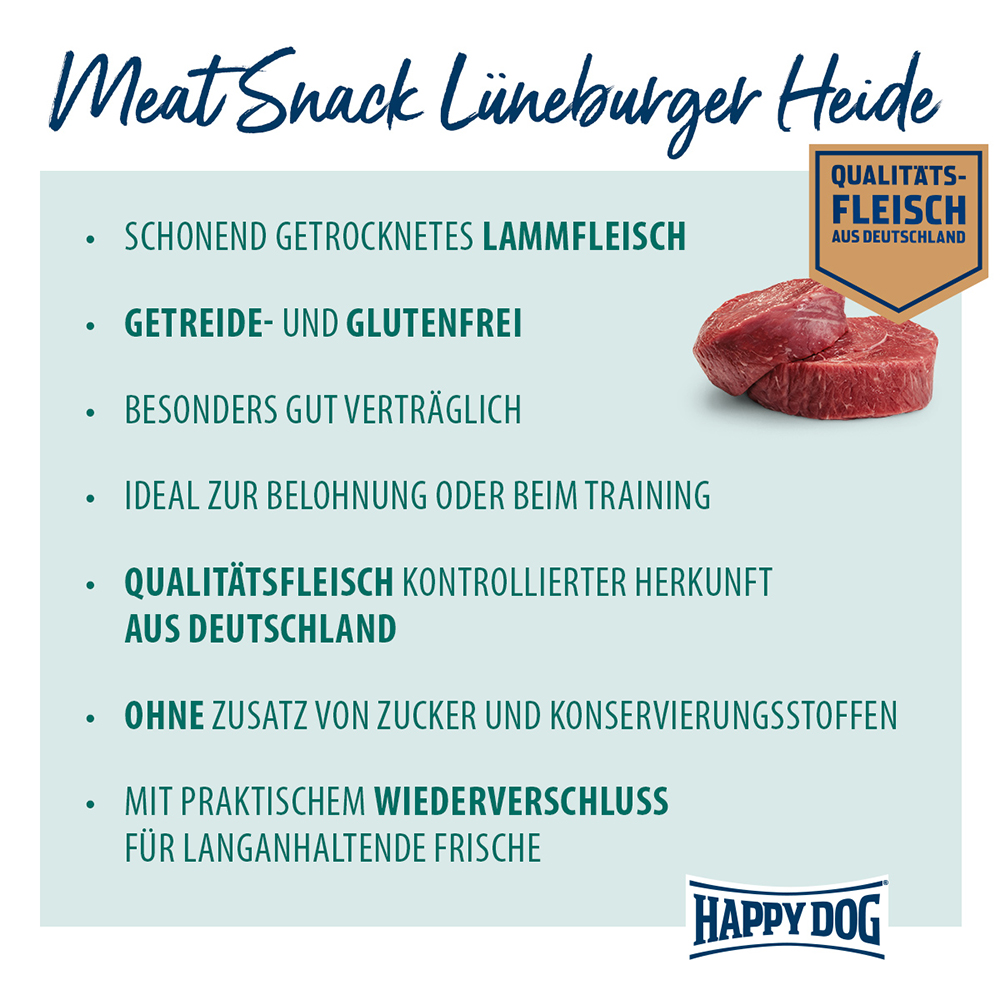Happy Dog - Meat Snack Lüneburger Heide - 1 x 75g - 2