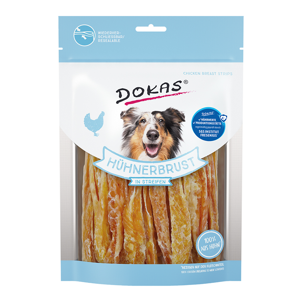 Hühnerbrust in Streifen