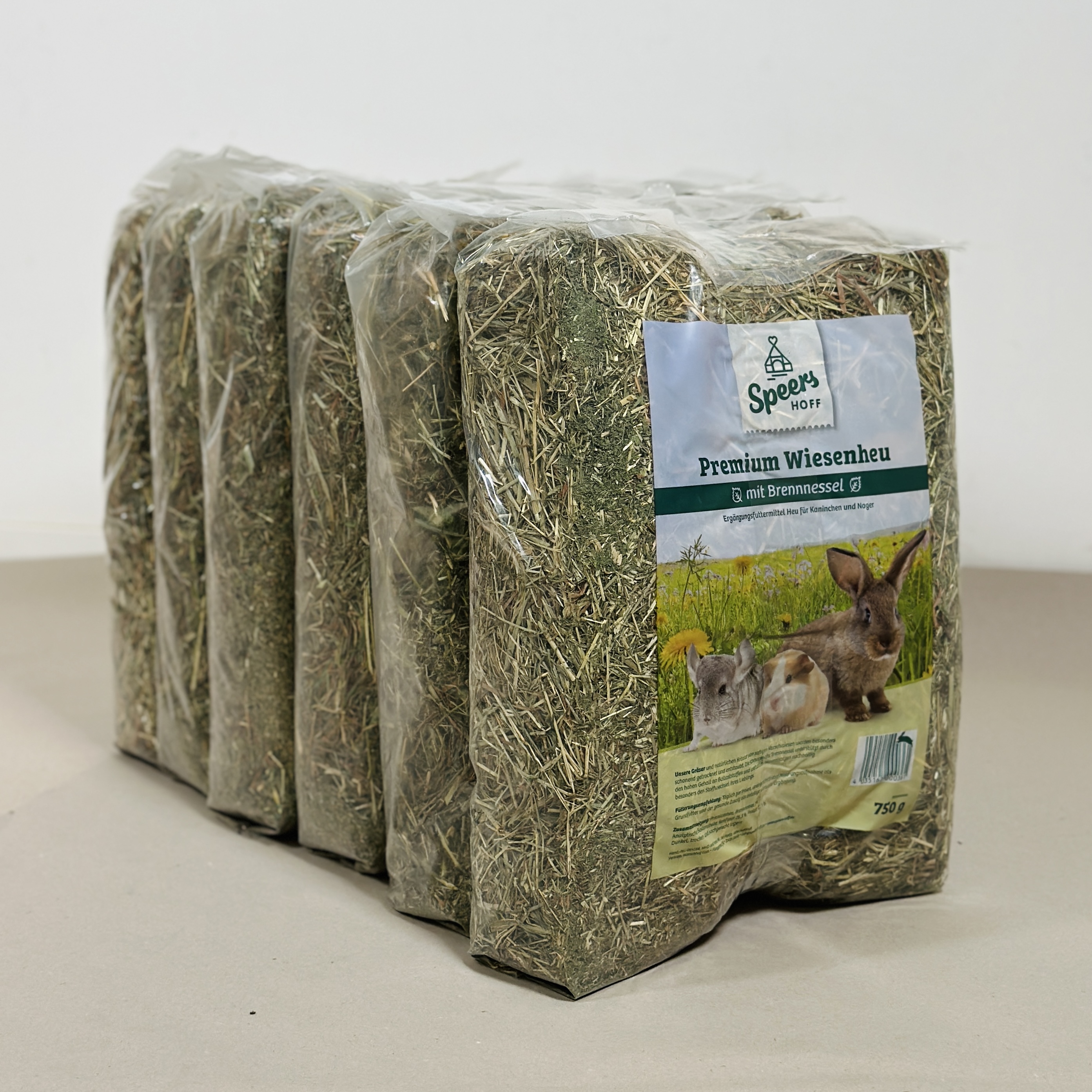 Speers/Marschhof - Premiumheu mit Brennessel - 1 x 750g - 2