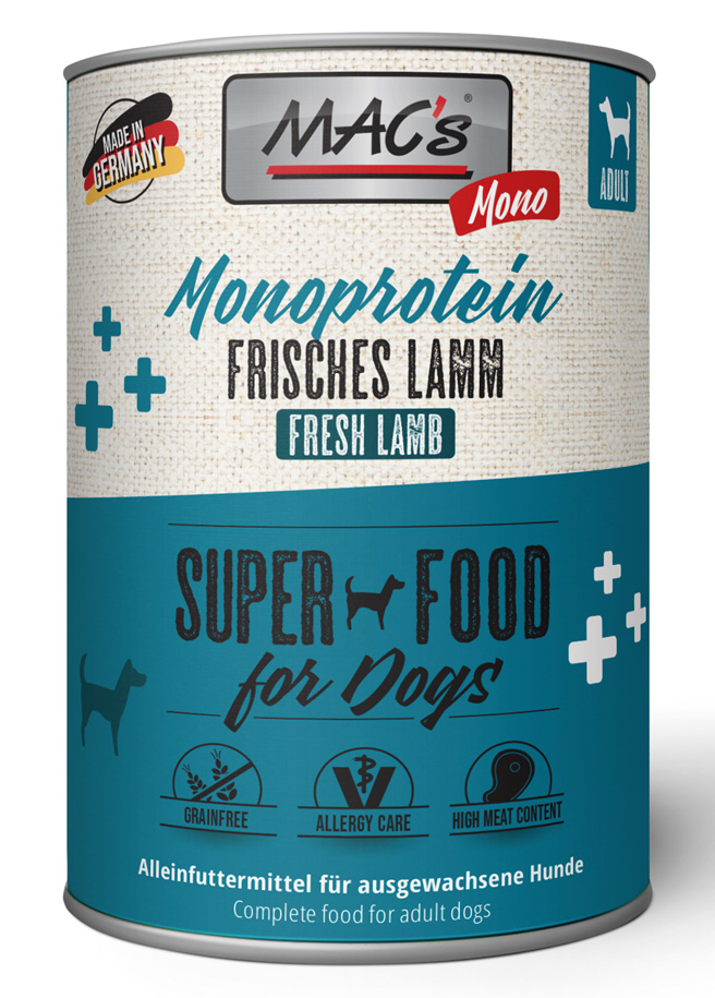 DOG Mono Sensitive Lamm