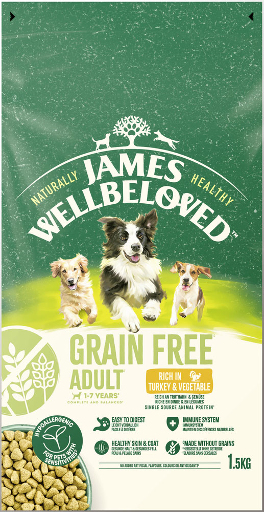 Grain Free Reich an Truthahn & Gemüse