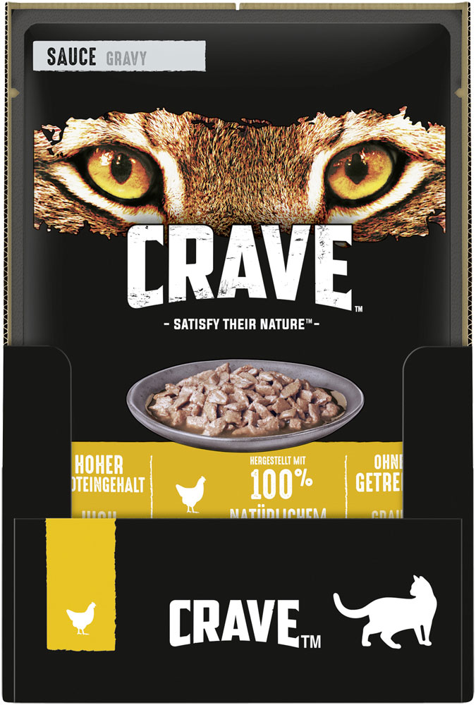 Crave - Sauce mit Huhn - 28 x 85g - 4
