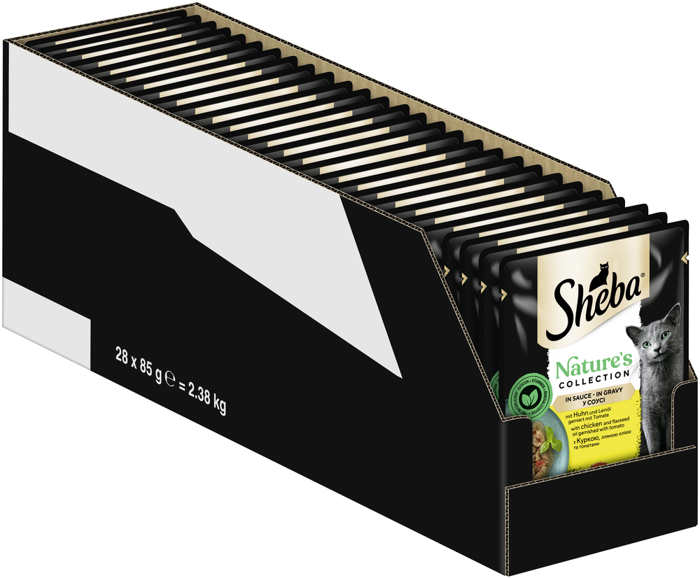Sheba - Natures Collection mit Huhn - 28 x 85g - 3