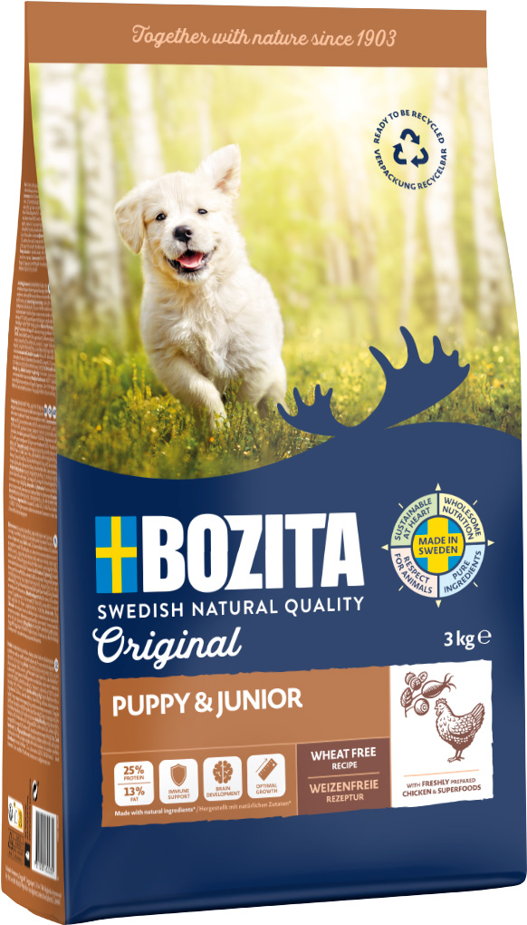 Bozita - Original Puppy & Junior - 1 x 3kg - 5