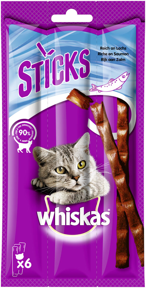 Whiskas - Sticks Lachs 36g