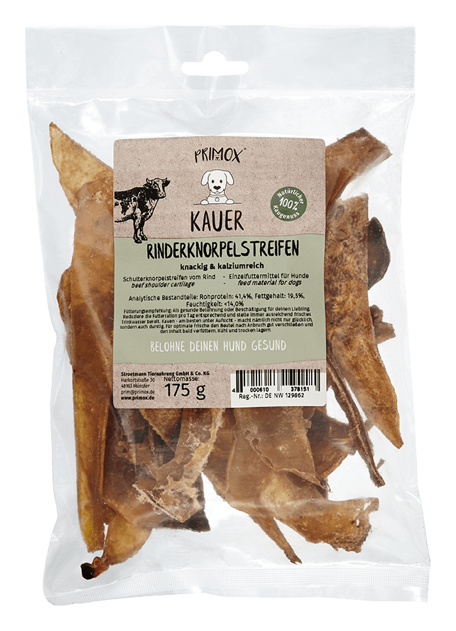 Primox - Rinderknorpelstreifen 175g