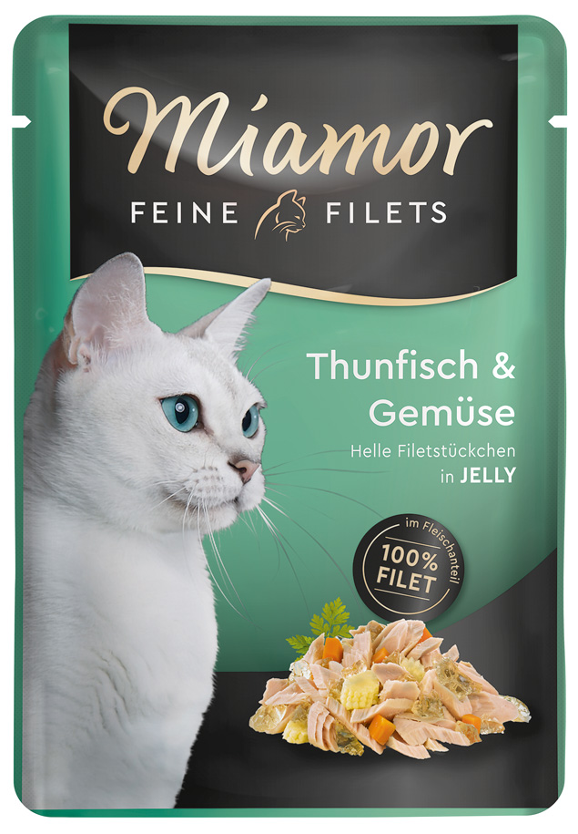 Feine Filets in Jelly Thunfisch & Gemüse
