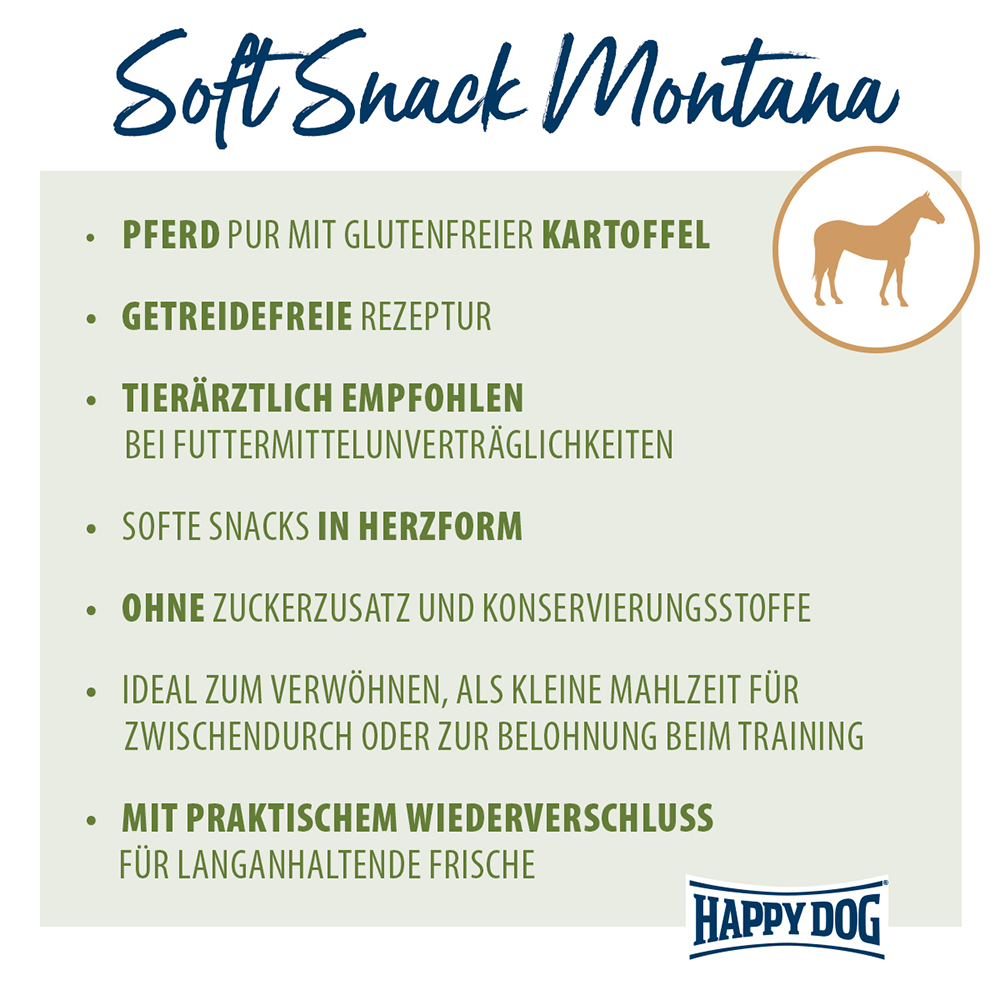 Happy Dog - Soft Snack Montana - 1 x 100g - 2