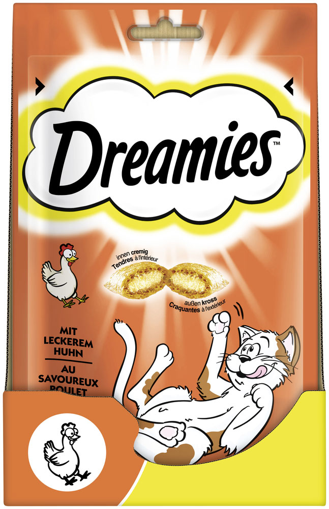 Dreamies - mit Huhn 60g - 6 x 60g - 3