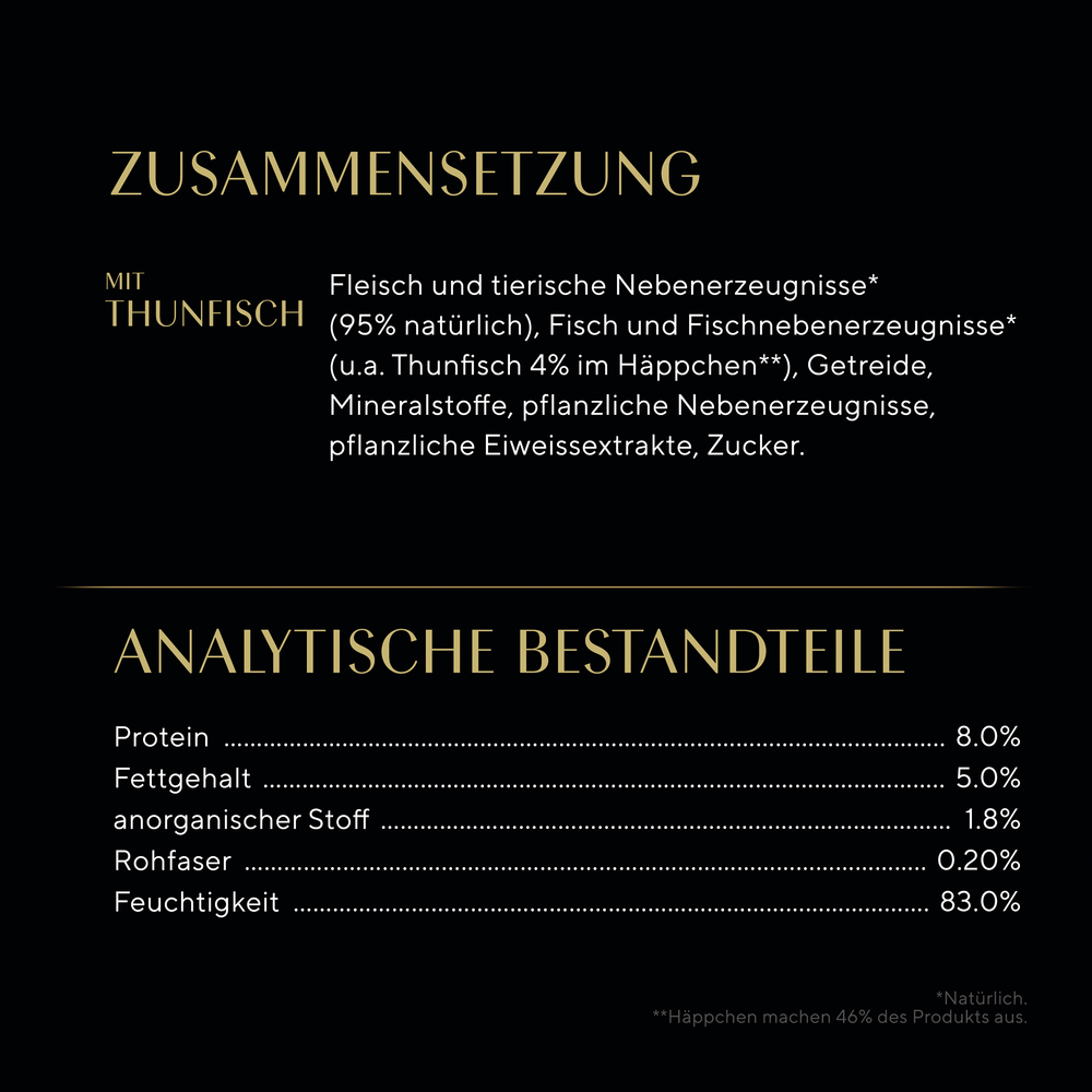 Sheba - Sauce Collection Lover mit Thunfisch - 22 x 85g - 7