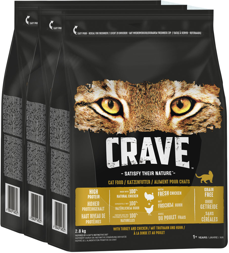 Crave - Truthahn & Huhn - 1 x 2,8kg - 2