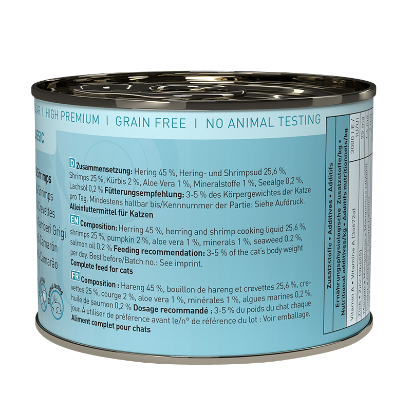 Catz Finefood - No. 13 Hering & Krabben - 6 x 200g - 4