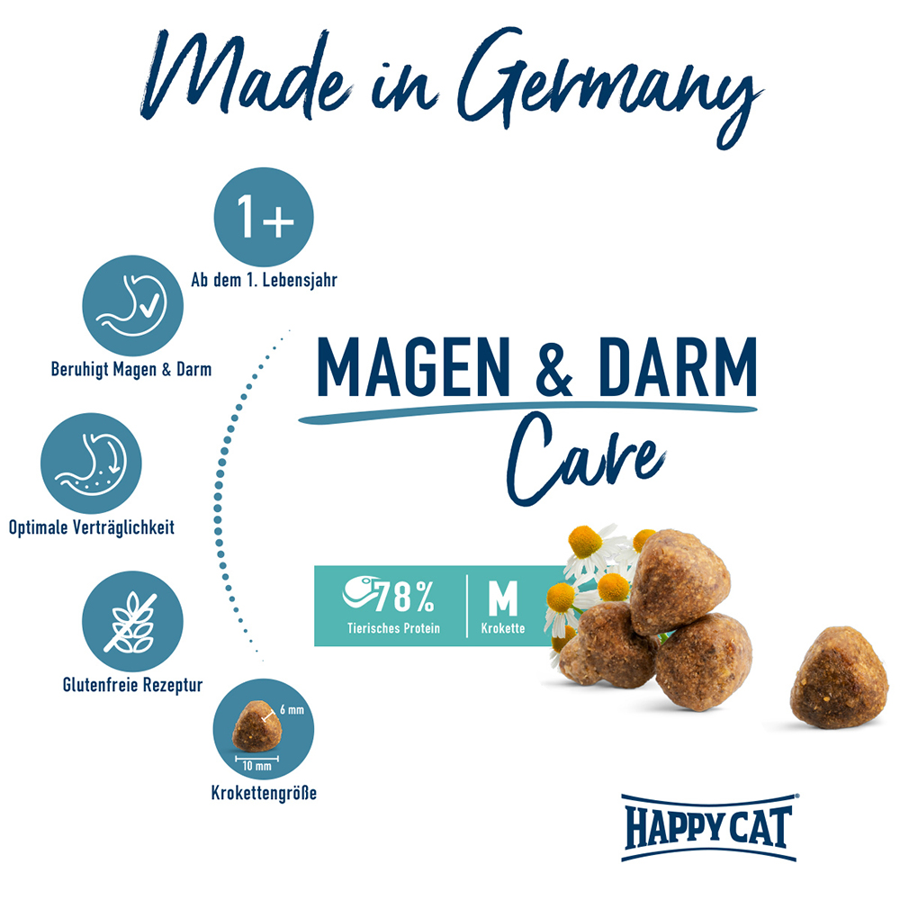 Happy Cat - Care Magen & Darm - 1 x 300g - 2