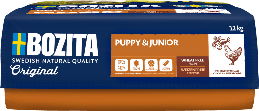 Bozita - Original Puppy & Junior - 1 x 12kg - 2