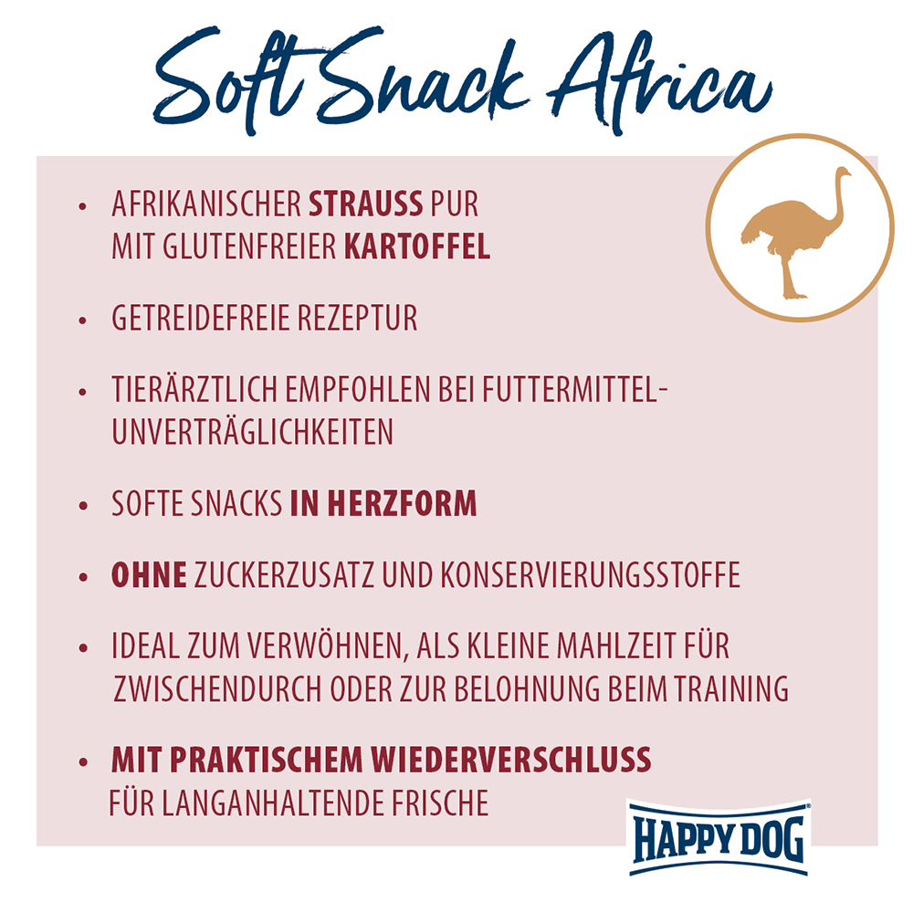 Happy Dog - Soft Snack Africa - 1 x 100g - 2