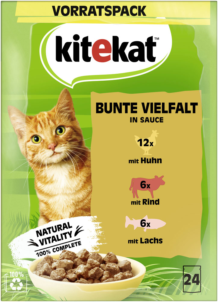 Kitekat - MP Bunte Vierfalt - 2 x 24X85g - 5