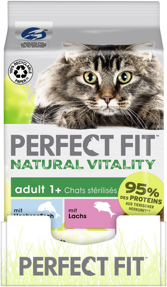 Perfect Fit - Natural Vitality mit Lachs & Fisch - 6 x 6X50g - 3