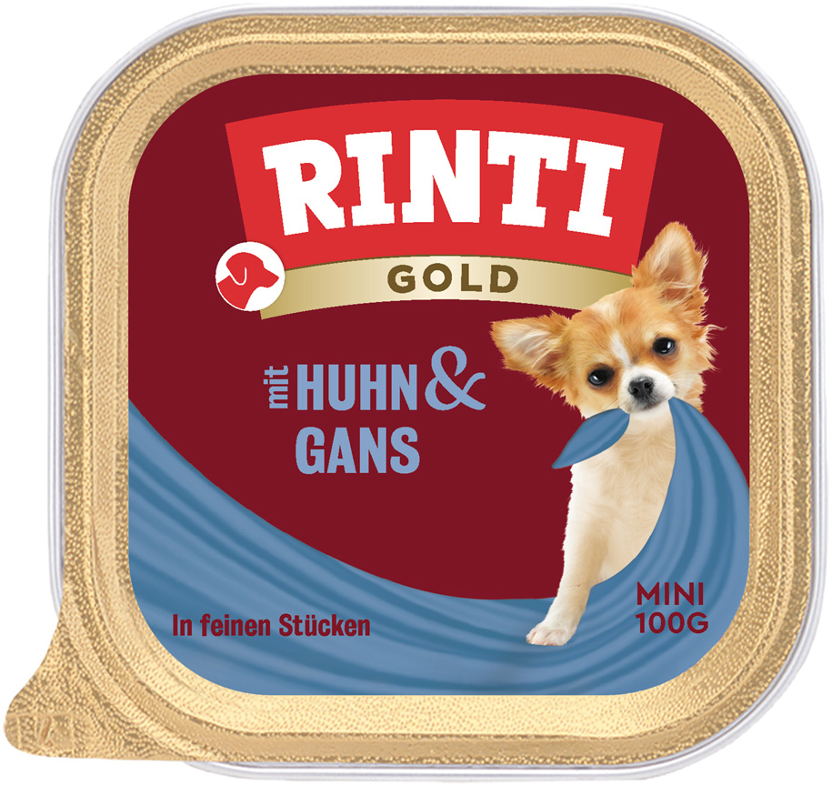 Gold mini Huhn & Gans