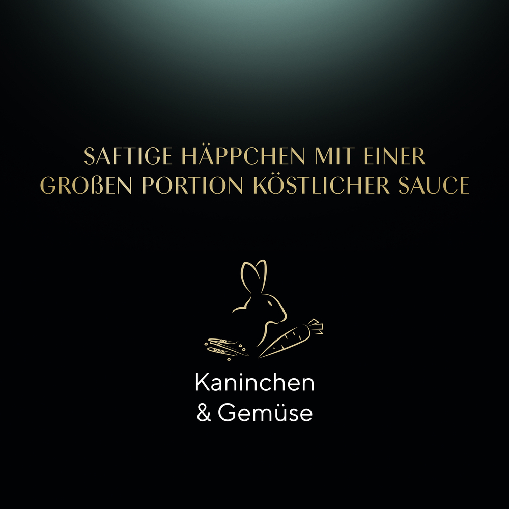 Sheba - Collection Sauce mit Kaninchen und Gemüse in herzhafter Sauce - 22 x 85g - 10