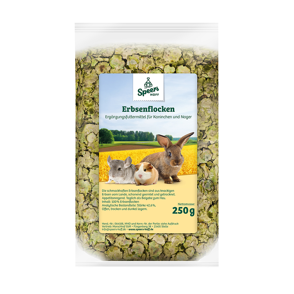 Erbsenflocken