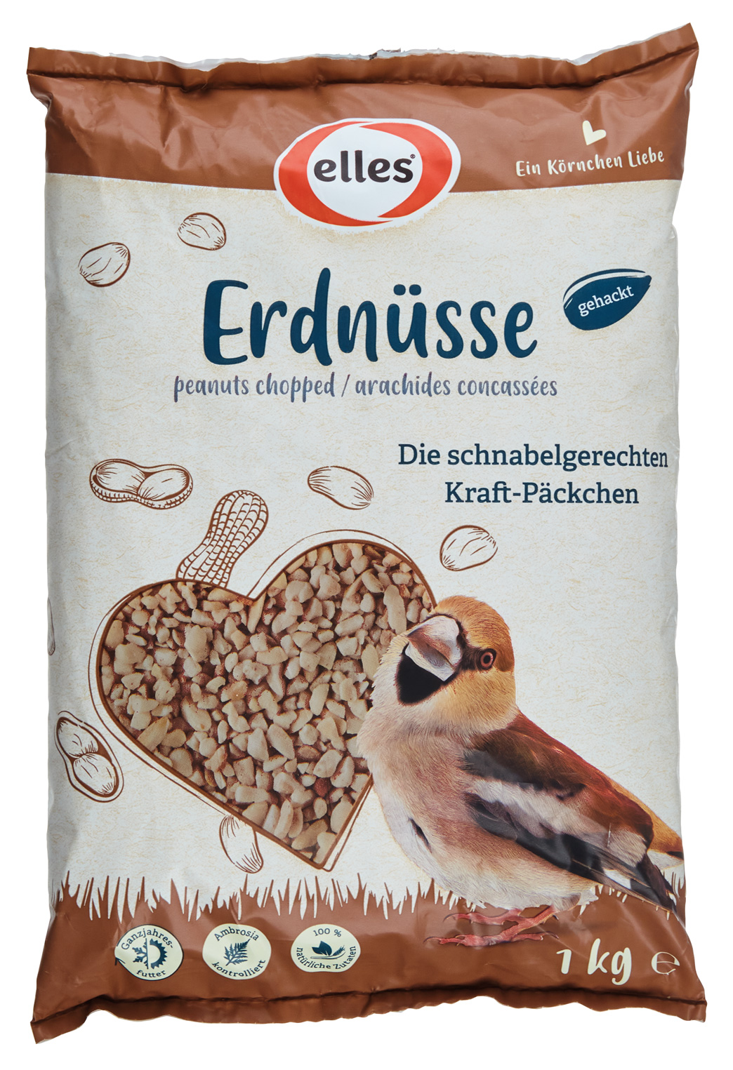 Erdnüsse gehackt 1kg
