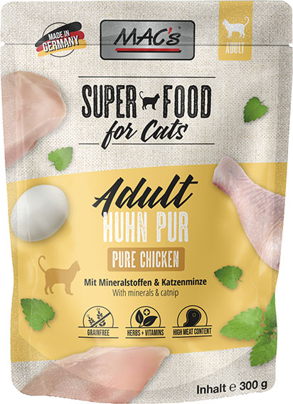 MAC´s CAT Pouch Huhn pur