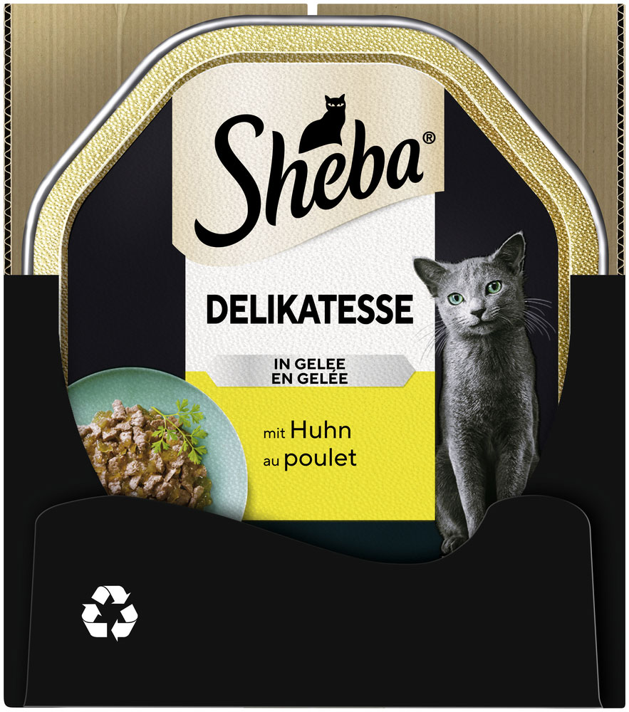 Sheba - Delikatesse Gelee Huhn-Geschnetzeltes - 22 x 85g - 4