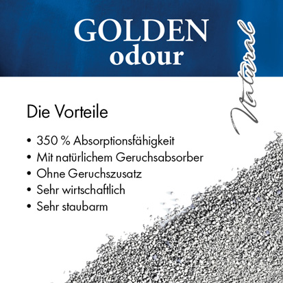 Golden Choice - Golden Odour Katzenstreu - 1 x 14kg - 3