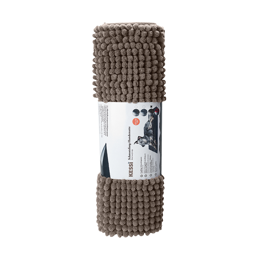 Kessi - Schmutzfangmatte 60 x 40 cm, grau - 1 x 1 Stück - 2