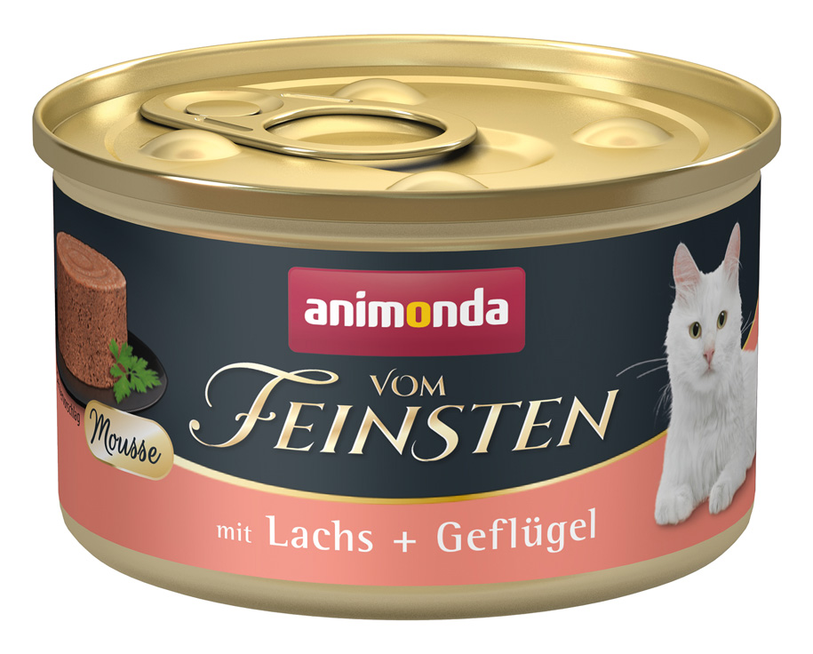 Mousse mit Lachs & Geflügel
