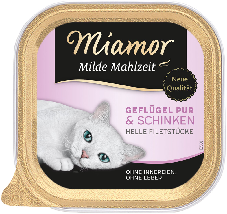 Milde Mahlzeit Geflügel & Schinken